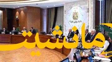 عاجل.. الحكومة تُقر صفقات تتجاوز 10 ملايين جنيه: تفاصيل القرارات اليوم