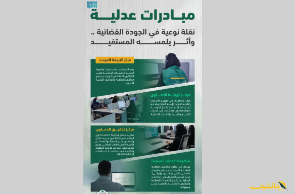 رسميًا.. نقلة نوعية في تطوير القضاء السعودي..  تفاصيل التحول الرقمي بوزارة العدل