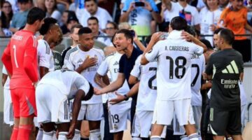 استعدادًا للدوري الإسباني.. ريال مدريد يسحق تيرول برباعية ودية قبل مواجهة أوساسونا