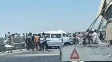 فاجعة الكريمات.. 9 وفيات و44 مصابًا في حادث تصادم مروع