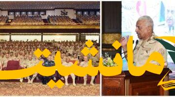 دعم ميداني.. وزير الدفاع يلتقي مقاتلي الجيش الثاني وكليات الضباط