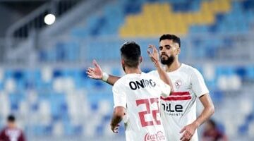 تأهيل إضافي لبنتايج في مران الزمالك قبل مواجهة المقاولون العرب