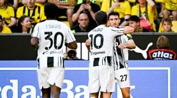 قرار مثير.. يوفنتوس يتفوق على بوروسيا دورتموند ودياً قبل انطلاق الموسم الجديد