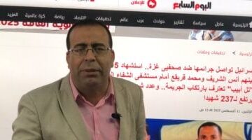 ظهور نادر.. وصية الصحفي الشهيد أنس الشريف في تغطية لليوم السابع تُبكي القلوب