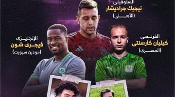 4 جنسيات أوروبية تتنافس في الدوري المصري.. تعرف عليهم (إنفوجراف)