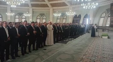 رسميًا.. رئيس الوزراء يشارك في تشييع جثمان علي المصيلحي بمسجد الشرطة