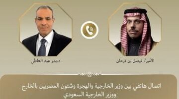 رسميًا.. مصر والسعودية تتفقان على ضرورة وقف إطلاق النار في غزة
