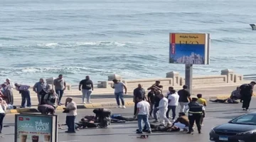 لحظة رعب.. كاميرا مراقبة توثق دهس ميكروباص لـ 9 أشخاص بالإسكندرية