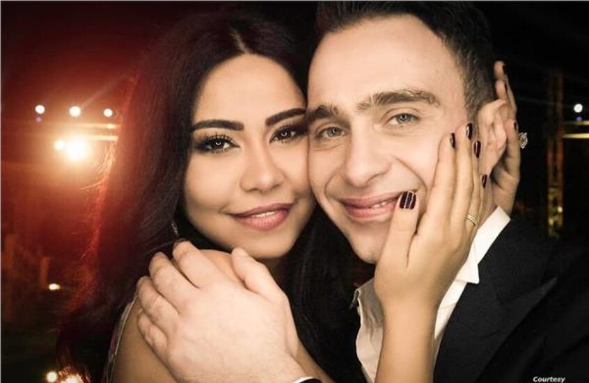 <strong>شيرين عبد الوهاب وحسام حبيب</strong>