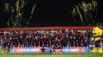 سحق مدوي.. برشلونة يحرز كأس خوان جامبر بخماسية أمام كومو
