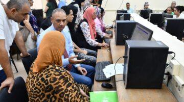 قبول جامعي مُبشر.. طلاب الثانوية العامة يتوافدون على معامل التنسيق لتسجيل الرغبات