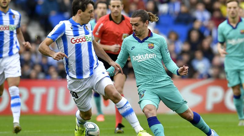 La Liga 2019-20: Barcelona held to 2-2 draw by Real Sociedad