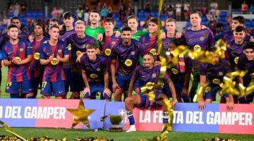 سحق كاسح.. برشلونة يحقق كأس خوان جامبر بفوز ساحق على كومو الإيطالي
