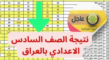 عاجل.. نتائج السادس الإعدادي 2025 بالعراق: ابحث عن نتيجتك برقم الامتحاني