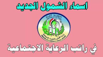رسميًا.. قائمة جديدة بأسماء المشمولين بالرعاية الاجتماعية (الوجبة السابعة) 2025 في العراق عبر منصة مظلتي spa.gov.iq