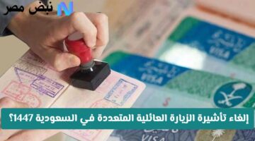 رسميًا.. إلغاء تأشيرات الزيارة العائلية المتعددة في السعودية | الجوازات تحسم الجدل