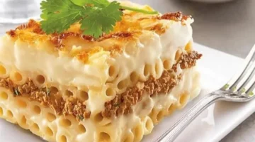 مذاق ملكي.. وصفة مكرونة البشاميل القطرية: قوام كريمي فاخر