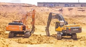 تجاوز 300 ألف متر مكعب.. تقدم غير مسبوق في أعمال حفر استاد الأهلي يكشف أسرار المشروع العملاق