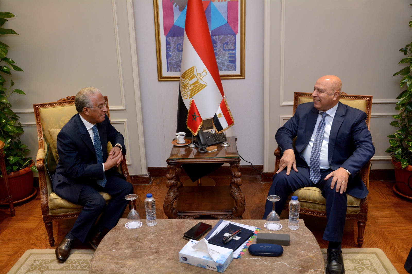 عاجل.. لتصنيع الطائرات والسيارات.. وزير الصناعة لسفير المغرب: مصر ترحب بجميع الاستثمارات المغربية 5 1761385322 680 119