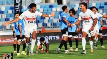 بعد غياب 144 يومًا أحمد ربيع يسجل أول أهداف الزمالك