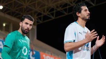 بمشاركة أحمد حجازي تعادل مثير يحسم مباراة الفيحاء ونيوم في