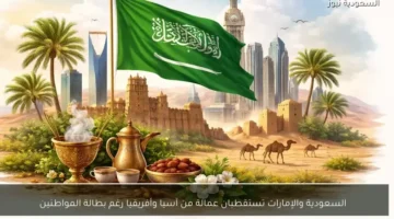 تزايد توظيف العمالة الأجنبية في السعودية والإمارات يضع سياسات التوطين.webp