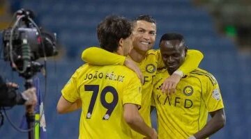 ثلاثية في شوط واحد النصر يكتسح النجمة في ليلة تألق