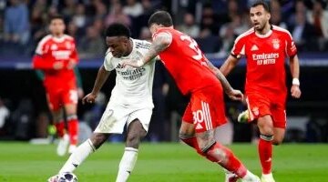 ثنائية تعبر بالملكي ريال مدريد يهزم بنفيكا ويحجز مقعده في