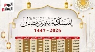 مواقيت رمضان موعد أذان المغرب وصلاة التراويح في ثامن أيام