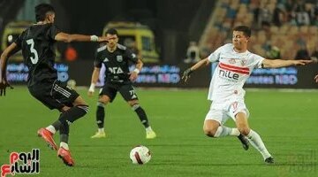 نجم الزمالك يتألق محمد شحاتة يحصد جائزة الأفضل في مواجهة
