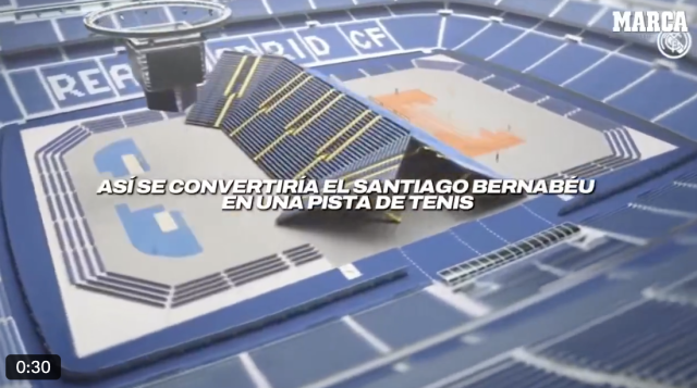 جريدة مانشيت: صور : شاهد كيف يتم تحويل ملعب مدريد إلى ملعب تنس يستضيف أكبر البطولات 21 hihi2 2026 03 25 18 12 58 934155