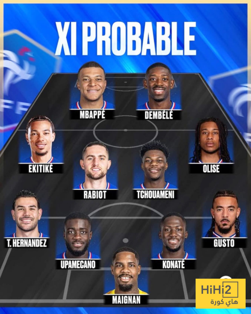 جريدة مانشيت: تشكيلة فرنسا الرسمية للقاء البرازيل 21 hihi2 2026 03 26 22 25 12 237826