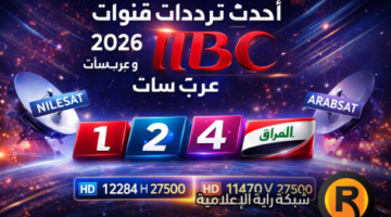 أحدث ترددات قنوات MBC 2026 نايل سات وعرب سات