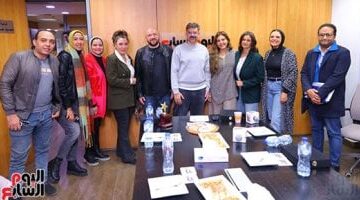 اليوم السابع يكرم أبطال مسلسل توابع للنجمة ريهام حجاج