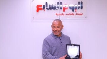 اليوم السابع يكرم الشحات مبروك عن دوره في مسلسل علي