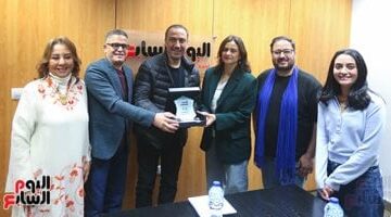 اليوم السابع يكرم النجم طارق لطفى عن مسلسل فرصة أخيرة