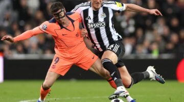 برشلونة ضد نيوكاسل في دوري أبطال أوروبا الموعد والقنوات الناقلة