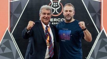 برشلونة يقترب من تجديد عقد فليك بعد نجاح لابورتا