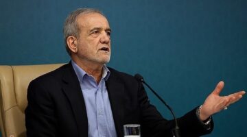 بزشكيان لن نتردد قيد انملة في الدفاع عن عزة ايران