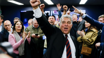 بعد إعادة انتخاب لابورتا رئيساً لولاية رابعة، يحلم برشلونة بالوصول