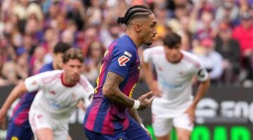 ترتيب الدوري الإسباني بعد فوز برشلونة على إشبيلية