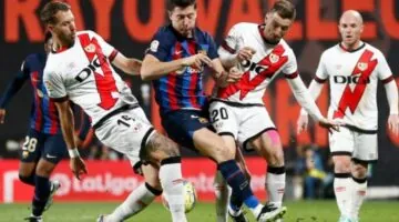 جريدة مانشيت برشلونة يعبر رايو فالكيانو بصعوبة ويعزز صدارته لليجا