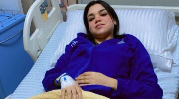 جريدة مانشيت جراحة ناجحة للاعبة إنبي لماني مسعد بعد قطع