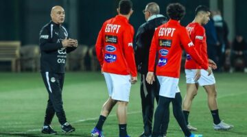 جريدة مانشيت حسام حسن يُشارك في أول تدريب للفراعنة في