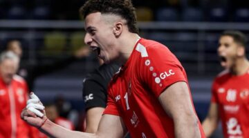 جريدة مانشيت خاص تفاصيل إصابة سيف عابد لاعب طائرة الأهلي