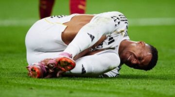 جريدة مانشيت فضيحة طبية في ريال مدريد فحص ركبة مبابي