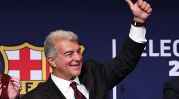 رسميًا لابورتا يجدد ولايته على عرش برشلونة بفوز كاسح