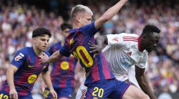 فيديو أوسو يسجل هدف إشبيلية الأول أمام برشلونة