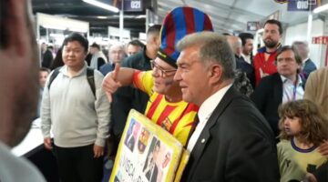 لابورتا عن انتخابات برشلونة يوم تاريخي وهذا موقف فليك واللاعبين