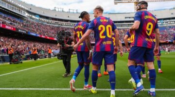 مباريات برشلونة المتبقية في الدوري الإسباني بعد الفوز على إشبيلية